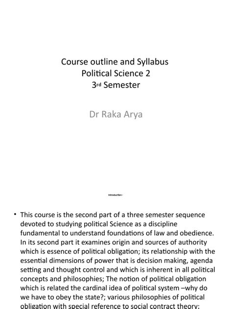 Political Science Course 的图像结果