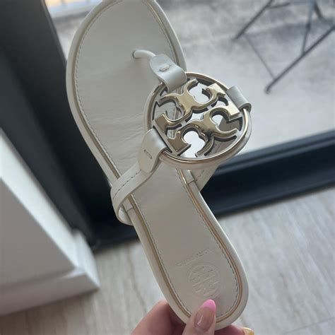 Tory Burch Women's White Sandals | Depop