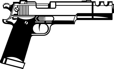 pistols - Clip Art Library