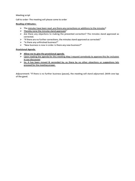 Image result for Sample Meeting Conversation Script