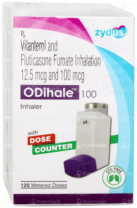 Odihale 100 With Dose Counter Inhaler 120 Mdi - Uses, Side Effects ...