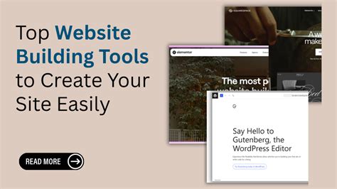 Top Website Building Tools to Create Your Site Easily