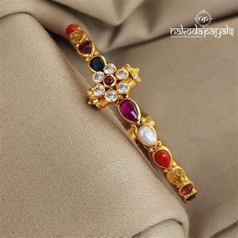 Silver Gold Plated Bangles / kadas – Page 5 – Nakoda Payals