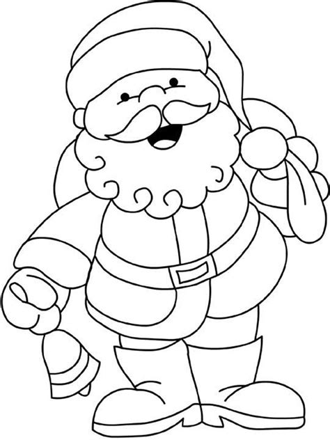 Cute Santa Claus Coloring Pages at GetColorings.com | Free printable ...
