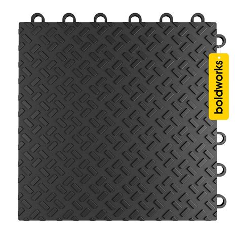 Garage Flooring Tiles Pack of 48 Interlocking Garage Floor Tiles with ...