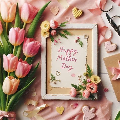 Premium Photo | Free Happy Mother Day Frame Photo Background