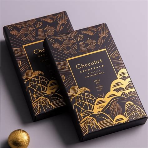Chocolate Box Packaging Design | Free Chocolate Packaging Mockup