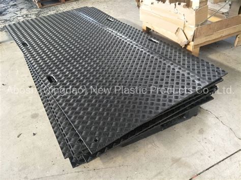 Plastic HDPE Temporary Floor Protection Board Construction Access Mats ...