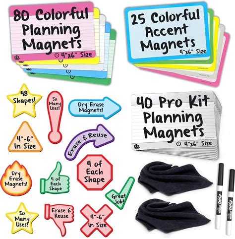 Dry Erase Magnet Team Kit by AgilePacks for Kanban India | Ubuy