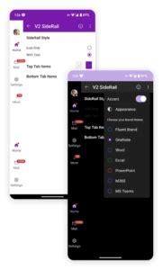 Fluent UI App (actual screenshots)