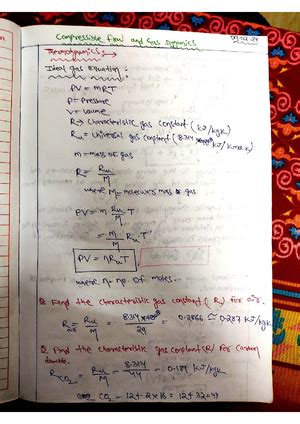 Compressible FLOW AND GAS Dynamics-ME-6TH- Btehc-2021-22 - 109 109 109 ...