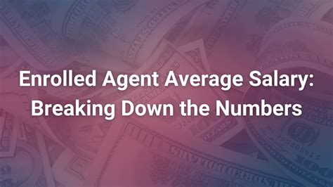 Enrolled Agent Average Salary Prospects 2023 - taxprotutor.com