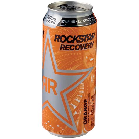 Rockstar Recovery Orange Energy Drink - Shop Sports & energy drinks at ...