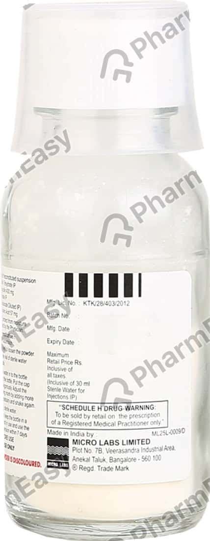 Bactoclav Ds 457mg Syrup 30ml: Uses, Side Effects, Price & Dosage ...