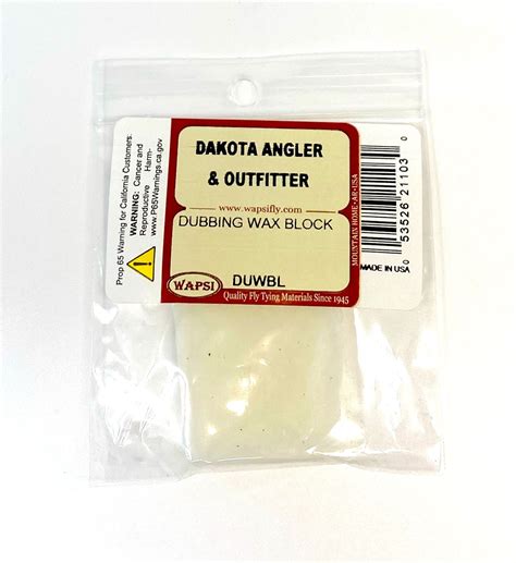 Dubbing Wax Block#N#– Dakota Angler & Outfitter