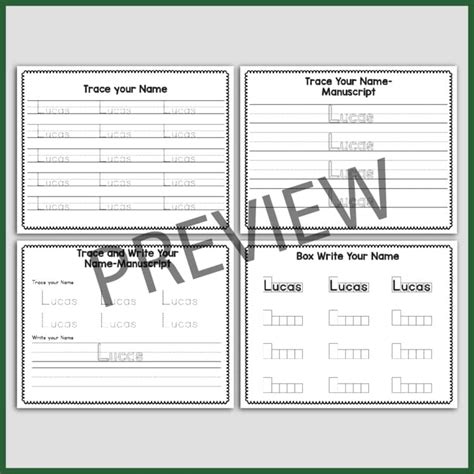 Lucas Tracing Name 的图像结果