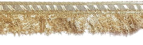 Lacesnmore Fringes Kiran Crush Frill lace for dupattas, Bridal Lehenga ...