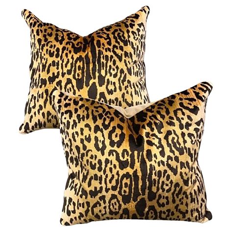 Tiger Fuchsia Scalamandre Pillows For Sale at 1stDibs