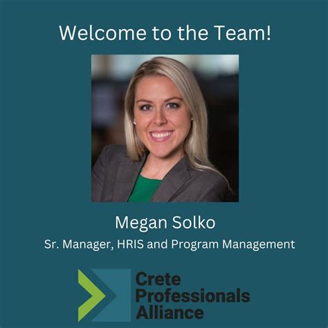 Crete Professionals Alliance on LinkedIn: We are excited to have Megan ...