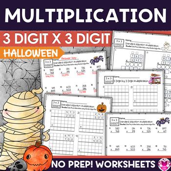 Image result for Standard Algorithm Multiplication 3-Digit Numbers