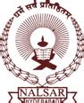 NALSAR Examination Department
