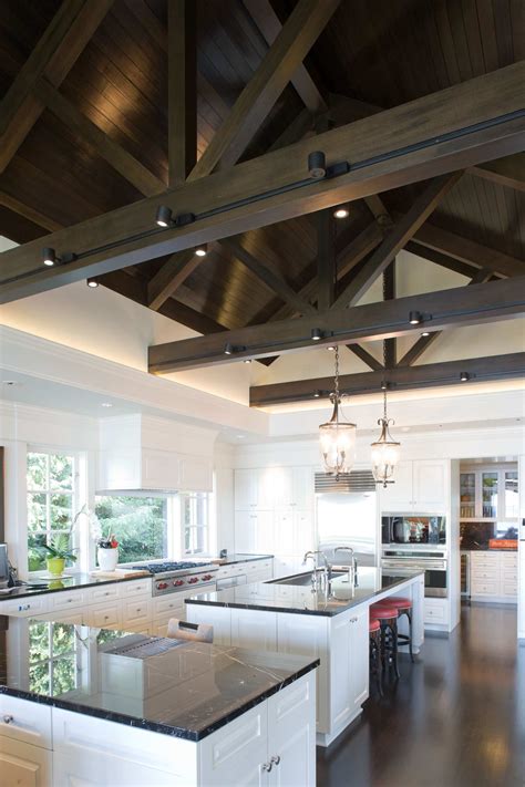Lighting For Vaulted Ceiling With Beams at Doris Bourquin blog