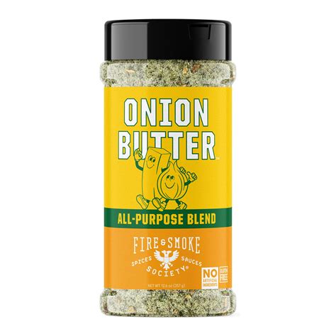 Fire & Smoke Society IRF13 Onion Butter All Purpose Seasoning | BBQ ...