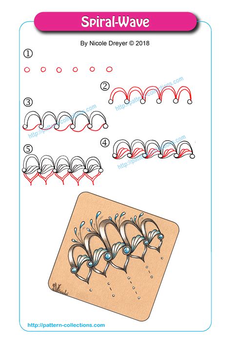 Tangle Patterns Step by Step 的图像结果