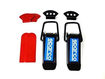 Sparco Car Small Boot Bonnet Side Bumper Toggle Fasteners Catch Clips ...