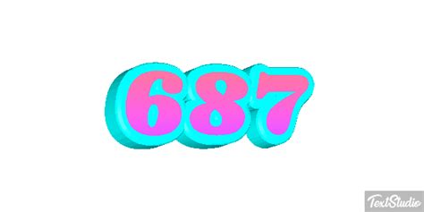 Image result for 687 Text Effect