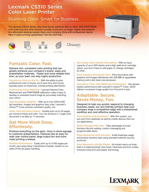 PostScript Driver for Lexmark 310 的图像结果