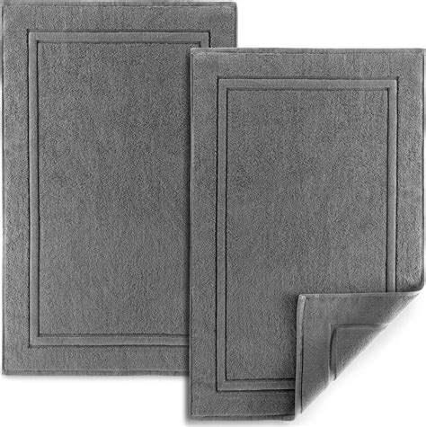 Amazon.com: ALIBI Bath Mat Floor Towel Set | 2 Pack of Super Soft ...