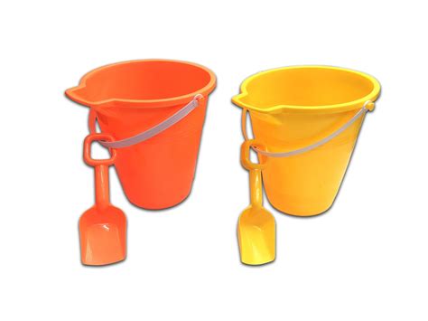 Sand Bucket & Shovel Set, Multi-Coloured, Assorted, Ages 2+, for Summer ...