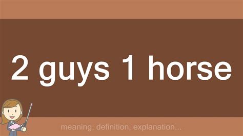 2 guys 1 horse - YouTube