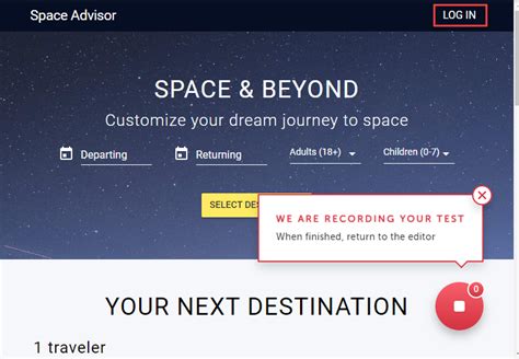 ADB WebUI Codeless Test Creation 的图像结果