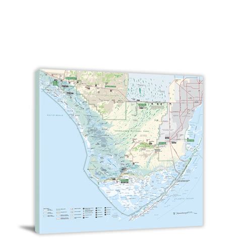 Map of Everglades National Park - Map Of Everglades National Park ...