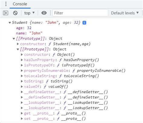 JavaScript Prototype 的图像结果