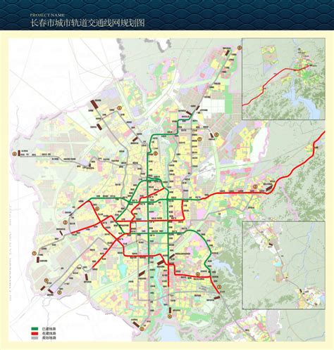 长春市地铁线路图详细,放大,手机_大山谷图库