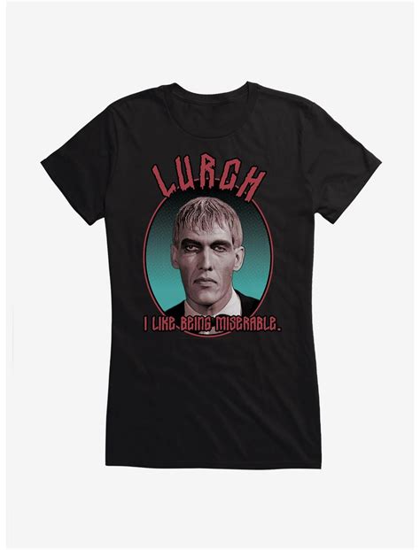 The Addams Family Lurch Girls T-Shirt - BLACK | Hot Topic