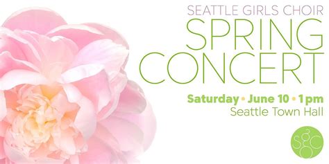 SGC Spring Concert, Town Hall Seattle, 10 June 2023 | AllEvents.in