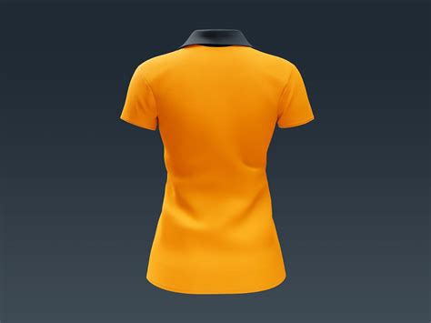 Free Women’s Polo T-Shirt Mockup PSD Set - Good Mockups