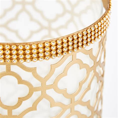 Buy Rylee Arlett Metal Cutwork Tabletop Vase from Home Centre at just ...