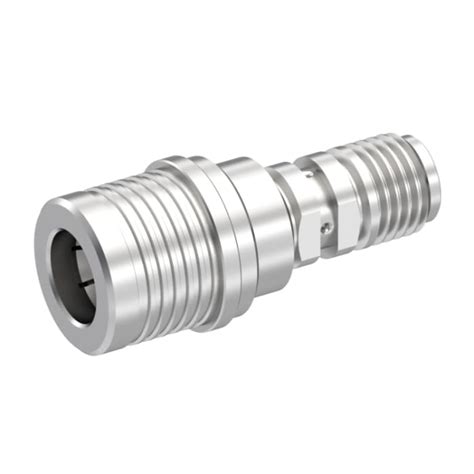 R191911000 Radiall | Radiall Straight 50Ω RF Adapter QMA Plug to SMA ...