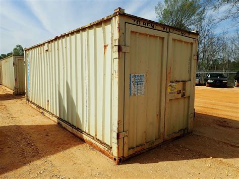 20' STEEL SHIPPING CONTAINER