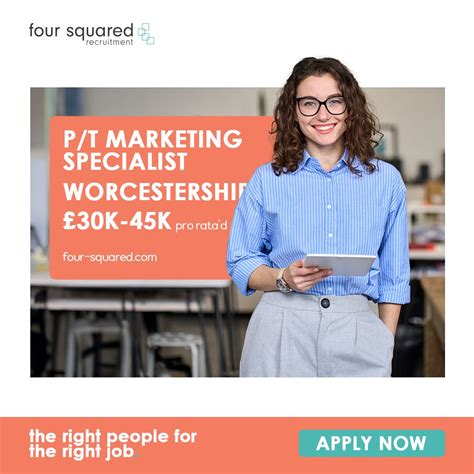 Part Time Marketing specialist - four-squared | Maria Jones