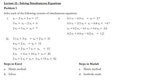 Image result for Simultaneous Equation Involving Solving Problems