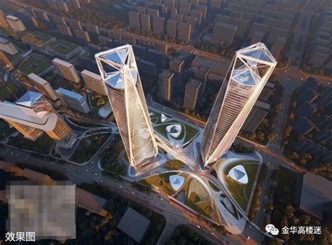 250米！金华第一高楼浙中国际金融中心（西区）设计招标