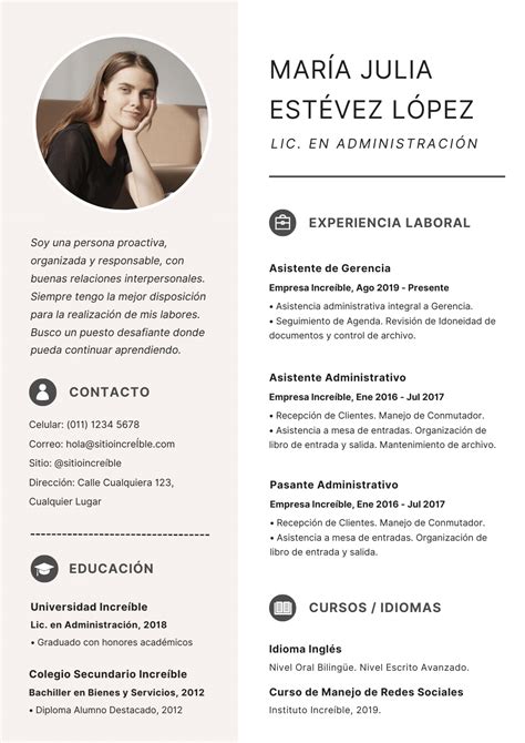 Formato Para Curriculum Vitae