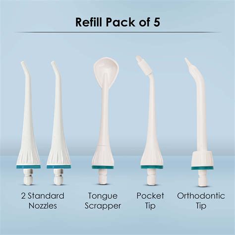 Oral Irrigator Nozzle Tip Ultra Ultra Plus 5Pcs | best branded oral ...