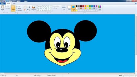 Mickey Mouse Drawing Computer 的图像结果